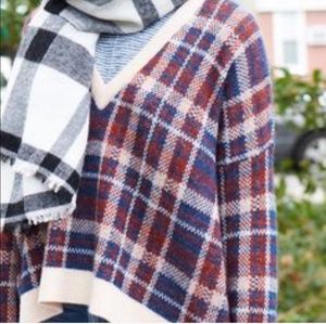 Banana Repiblic Plaid Sweater